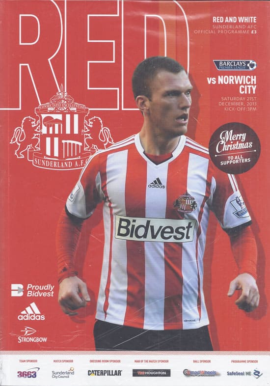 Sunderland FC v Norwich City FC